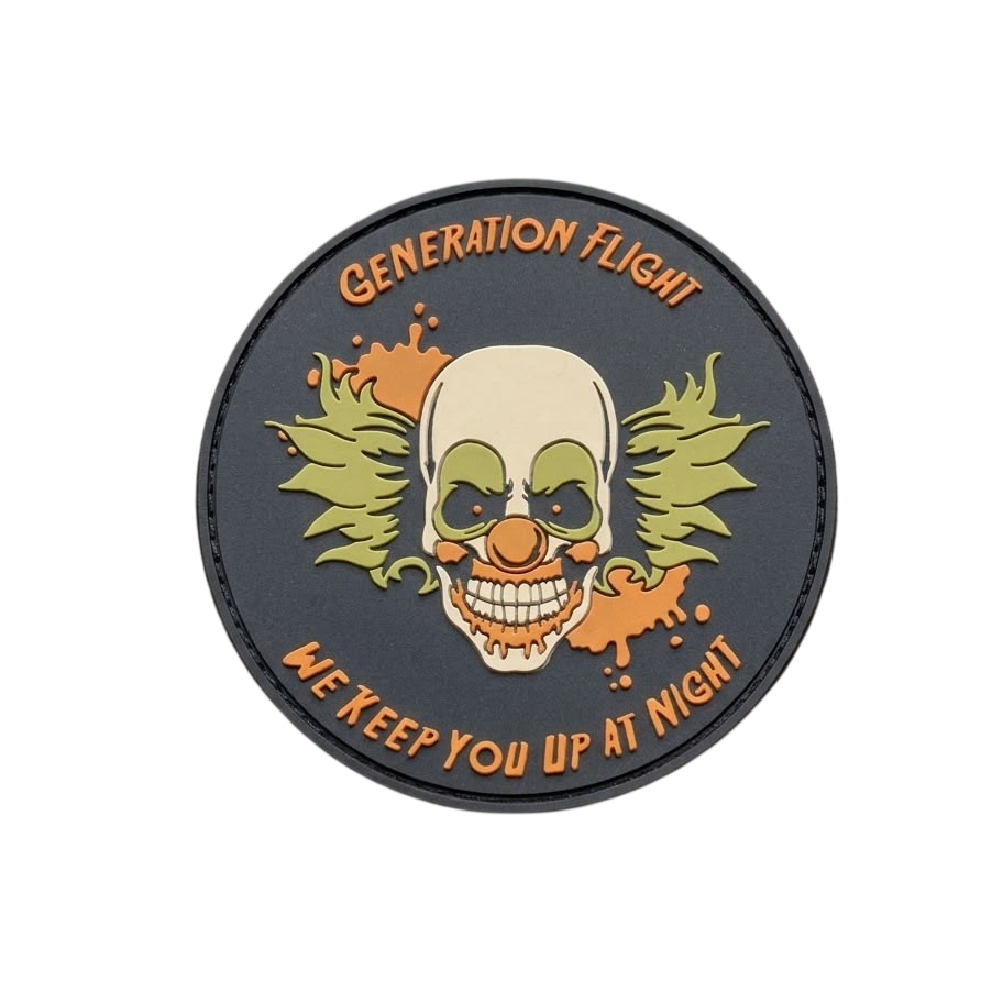 Generation Flight Skull PVC patch